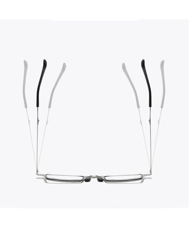 Shop Slim Flat Reading Glasses for Men & Women - Armless Mini Nose Glasses with Portable Case | International Shipping Available - Buy Online on GoSupps.com