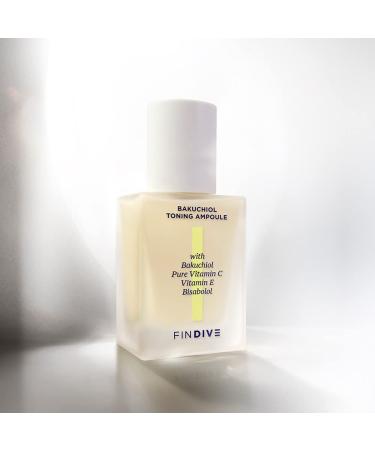 Buy FINDIVE Bakuchiol Toning Ampoule | 3% Bakuchiol Serum | Plant-Based Retinal Alternative | Brightening & Anti-Wrinkle | 1.01 fl. oz - International Shipping Available - Buy Online on GoSupps.com