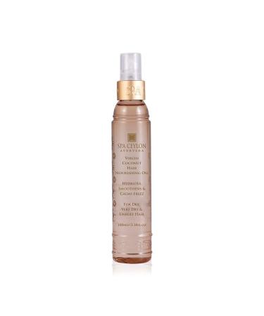 SPA CEYLON Virgin Coconut Hair Nourishing Oil 100% Natural Hair Growth Scalp Repair Best for Dry Very Dry & Unruly Hair