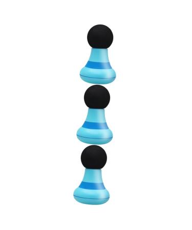 Partykindom 3 pc fascia massage device deep muscle massager Hand back tool electrical muscle massager electrical vibration massage device simply fascia gun pp