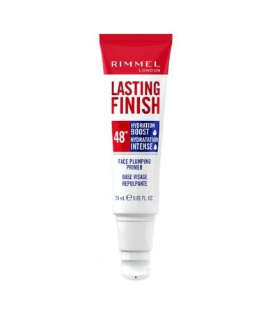 Rimmel Lasting Finish Clear Base de Teint Hydratante Repulpe la Peau Fini Naturel Glowy Lisse Rides et Ridules Formule Vegan 100ml