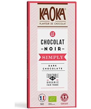 Kaoka - Dark Chocolate Bar 58% Simply Dark 80G - Sold per unit - Buy Online on GoSupps.com