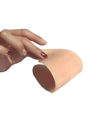Xiaokeis Calf Pads - Lifelike Silicone Thigh Onlays for Leg Correction | Soft Skin-Friendly Adhesive Fake Muscle Pads - Nude S Size - Buy Online on GoSupps.com