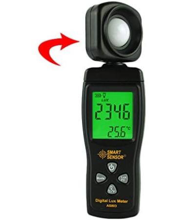 Lux Light Meter for Photography and Plant Growth - Pocket Digital Photometer for LED Lighting Intensity Measurement - Buy Online on GoSupps.com