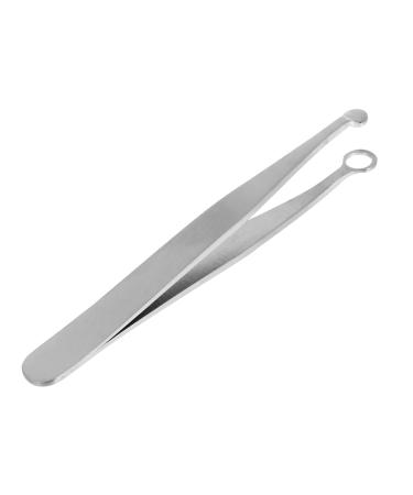 Healeved 1pc Nose Hair Trimmer Trimming Tool for Beard Nasal Hair Tweezer Nose Hair Cleaner Nasal Hair Clip Stainless Steel Beard Trimmer Nose Hair Clip Trimmer for Nose Trimmer