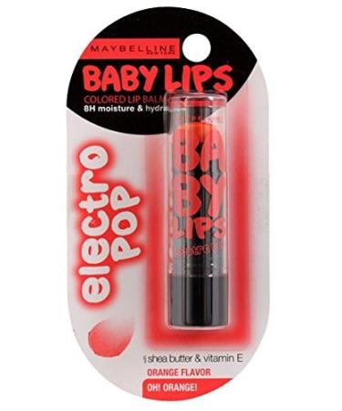 Maybelline Baby Lips Electro Pop SPF20 4.5g. : OH! Orange