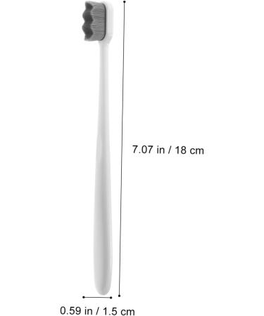 Clispeed Soft Toothbrush Set - 4 Pack Nylon Toothbrushes with Peppermint Flavor | Kids' Gentle Tooth Care in Round Tube - Ideal for Sensitive Teeth - Buy Online on GoSupps.com