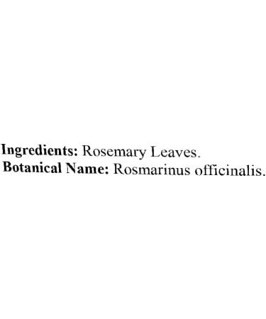 Pure Rosemary Leaves Herbal Loose Tea by Marcoina - Whole Leaves 227g in Resealable bag Caffeine-Free from France - Perfect for Hot Brews and Spices - Known as Salvia Rosmarinus. - 8oz. Rosemary Whole Leaves 227g(8oz) - Buy Online on GoSupps.com