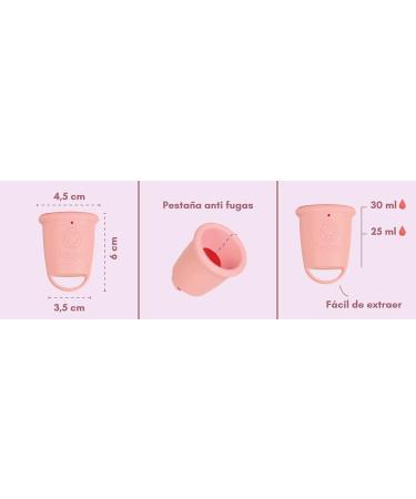 Beppy Cups Cotton Candy Menstrual Cups (Rosa/Lila) - Stemless Hypoallergenic Latex-Free - Ultimate Freedom for Periods | Love Sauna Sport Swimming - Buy Online on GoSupps.com