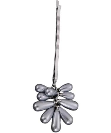 hgnxa Elegant Pearl Hair Clip Wheat Ears Hairpin Hair Barrettes Female Bangs Side Clip Headdress Hair Accessory Women Gift Gray - Buy Online on GoSupps.com