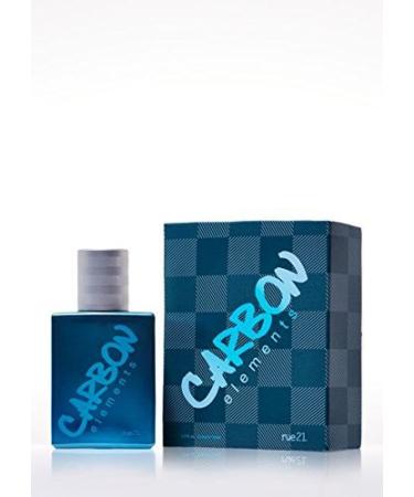 Rue 21 Guys Cologne Spray Carbon Elements 1.7 FL Ounce Bergamot-Nutmeg-Mandarin-Sandalwood 1.7 Ounce