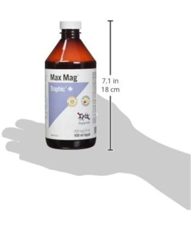Trophic Max Mag (Magnesium Bisglycinate) 450ml Raspberry Lemonade - Buy Online on GoSupps.com