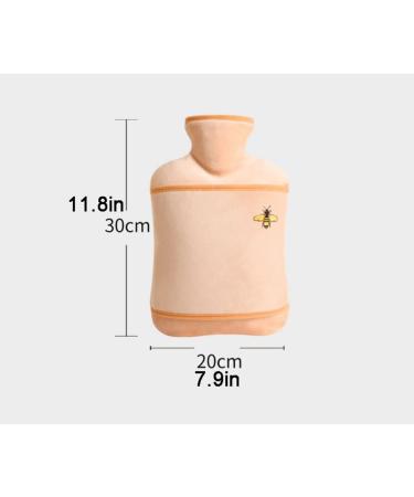 Maies 2L Heat Bottle with Soft Cover - Premium Hot Cold Pack for Pain Relief & Bed Warmers - International Shipping Available - Buy Online on GoSupps.com