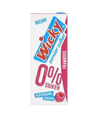 WICKY Wicky Raspberries No Added Sugars 1.5 Litre