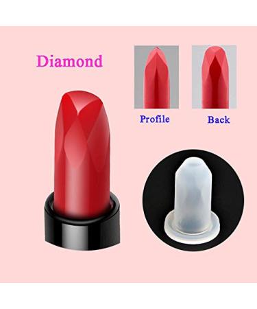 AKOAK 9 Pcs Lipstick Making Mould Set - DIY Creative Shapes for 12.1mm Lipstick Tubes - Buy Online on GoSupps.com