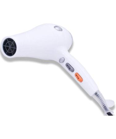 1800W Powerful Quick Drying Salon Professional Hair Dryer Compact Anti-frizz Ionic Hairdryer with Styling Nozzle 2-Speed and 3 Temperature Settings Cool Shot Function for Home and Salon Small Gift - Buy Online on GoSupps.com