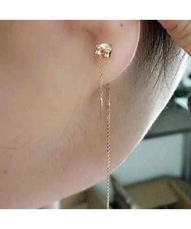 14K Gold Earring Backs - Replacement Backs for Stud Earrings - 2 Pairs - Buy Online on GoSupps.com
