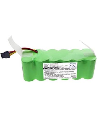 14.4V High-Performance Replacement Battery for Ariete 271200 Series | 2000mAh | International Shipping - Buy Online on GoSupps.com