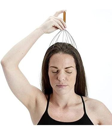 Buy Generic 1x Head Massager - 12-Finger Scalp Massage Device for Deep Relaxation & Stress Relief - Hair Stimulation & Body Massage Brush - International Shipping Available - Buy Online on GoSupps.com