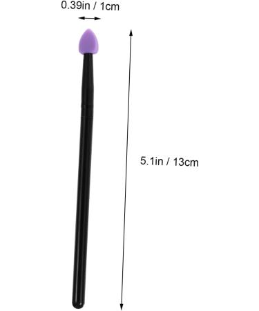 DOITOOL Eye Makeup Brush 5pcs Silicone Eyeshadow Brush Makeup Brush Creme Eyeshadows Eyeshadow Cosmetic Brush Girl Tool Kit - Buy Online on GoSupps.com