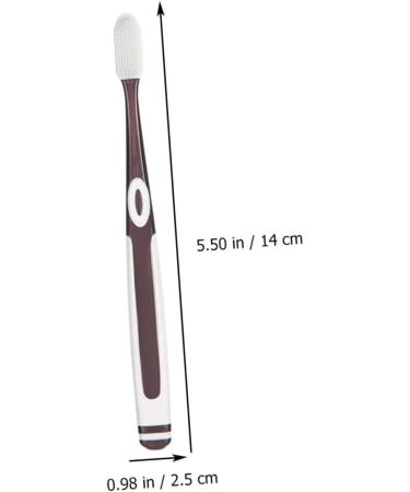 Tovinanna 4-Piece Nano Toothbrush Set - Super Soft Oral Care for Adults & Children | Portable Silicone Toothbrushes for Healthy Mouth Care - Buy Online on GoSupps.com