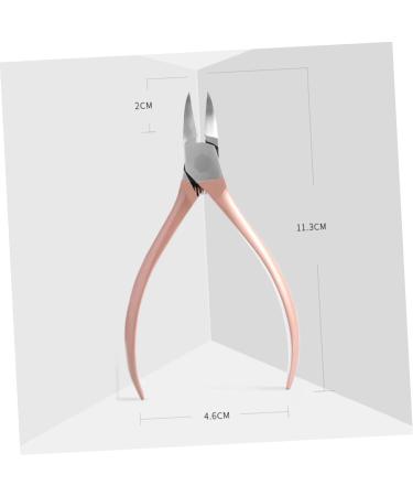 FOMIYES Portable Manicure Nipper Cuticle Nipper Cuticle Nipper for Nails Stainless Steel - Buy Online on GoSupps.com