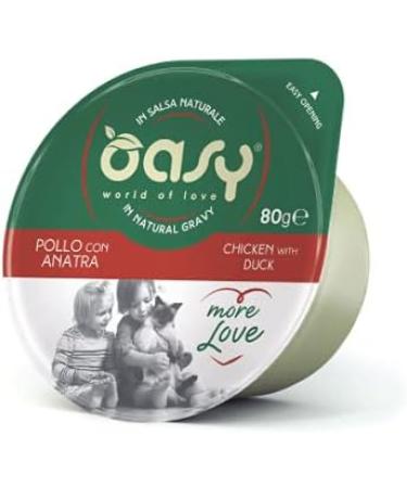  OASY Oasy More Love Chicken with Duck Natural Sauce Gr 70 - Buy Online on GoSupps.com