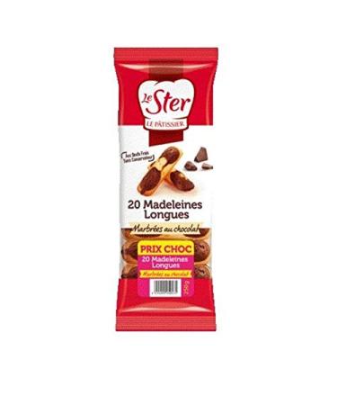 Le Ster Long Chocolate Madeleines - 250g Pack