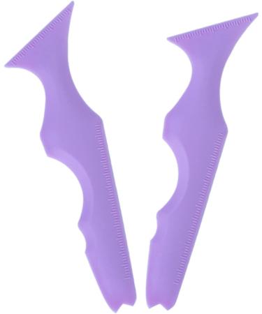 Angoily Eyelash Tool 6 Pcs Silicone Beauty Ruler Eye Shadow Makeup Tools Makeup Stencils Aid Eyeliner Brush Cosmetic - Buy Online on GoSupps.com