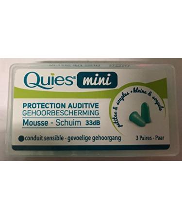 Quies Mini Foam Ear Muffs 3 Pairs