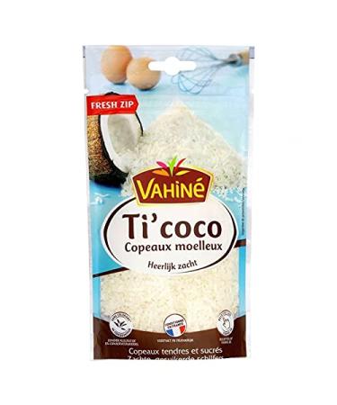 Vahiné Ti? Coco Copeaux Moelleux Tendres et Sucrés Fresh Zip 100g (lot de