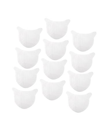 100 Sheets Disposable Neck Membrane Bed Linen Neck Paper Neck Paper Made of Non-Woven Fabric Embellishing Neck Paper Neck Cover Paper White Plant Fibres Large Neck Beautiful Neck 25x18.5cm White