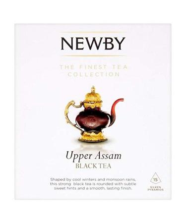 6X Newby Teas Upper Assam Silken Pyramids 38g