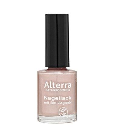 Alterra nail polish with organic argan oil 1 x 11 ml Color: 06 Pearl without phthalates toluene formaldehyde camphor rosin