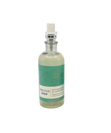 Bath & Body Works Aromatherapy Breathe Deep Eucalyptus & Lavender Gift Set - Holiday Essential Oil Mist & Body Cream with Red Bow - Perfect for Gifts - Buy Online on GoSupps.com