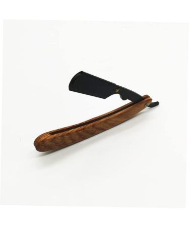 Angoily Men's Hair Cutting Razor - Strawberry-Haired Spang Design Bamboo Holder - Ideal for Manual Shaving & Grooming - Buy Online on GoSupps.com