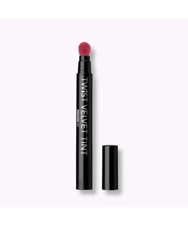 Long Lasting Lip Stain for Lips and Cheek Tint | High Pigment Color | lightweight Matte Finish | Weightless | Full Coverage | Twist Velvet Tint #3 (No.3) Smudging Rose