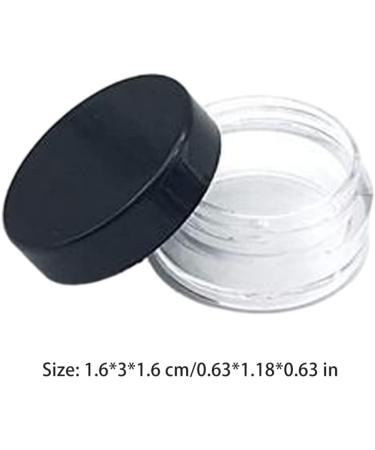 Cosmetic Container Jar 3 Gram Travel Empty Sample Jar Round Make Up Refillable Containers Make Up Sample Containers - Buy Online on GoSupps.com