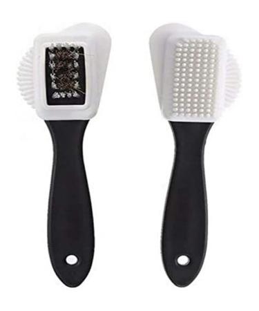 Shoe Brush Cleaning Brush for Suede Nubuck Boot Shoes S Shape Shoes Cleaner Brush for Footwear Shoe Horn Shoe Cleaner Care Accessories Brush