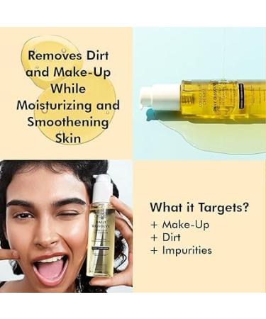Ultra Light Oil Face Cleanser 100ml | Remove Makeup & Impurities | 100% Natural Oils | Cruelty Free | Soft & Glowing Skin - Buy Online on GoSupps.com