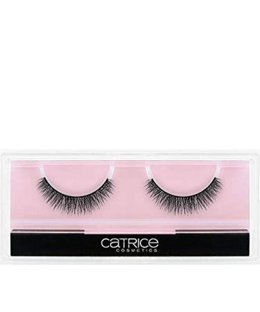 Catrice lash couture 3D false lashes fake lashes artificial eyelashes No. C01 subtle chiffon black immediate result long -lasting extensive natural intensive (1 pair)