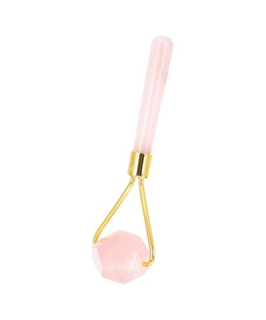 Healeved Face Roller Massage Stick Face Thai Skincare Tools for Face Skin Care Tools for Face Relieve Face Tools Jade Massage 14x5cm Pink