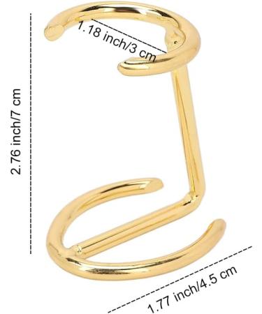ZBJBinCH Shaving Brush Holder Deluxe Shaving Stand Shaving Razor and Brush Stand for Safety Razor Stand Place manual shaving foam brush Stainless Steel (Golden Without Brush) - Buy Online on GoSupps.com