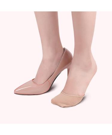 8 Pairs Metatarsal Socks - Invisible Sole Pad Half Palm Sock & Silicone Toe Sleeves for High Heels - Comfort Liner for Front Feet - Buy Online on GoSupps.com