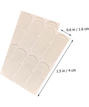 Healeved 180 Pcs Ear Stickers - Support & Correction Stickers for Elf Ear Makeup - Vertical Silica Gel White Miss Earmuffs - 4x16cmx3pcs - Buy Online on GoSupps.com