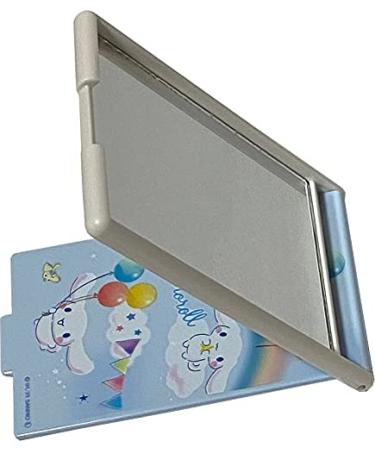 Sanrio Cinnamorol Square Handheld Stand Mirrors Skin Beauty & Personal Care Tools (Sky)