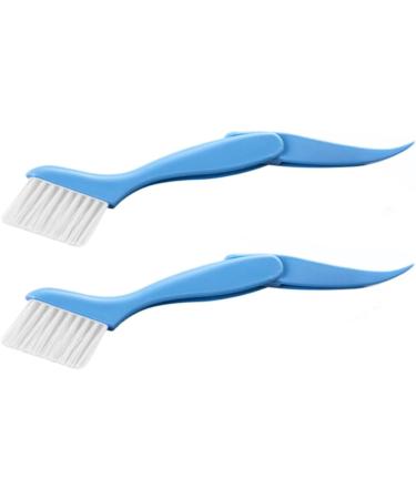 minkissy 4 Pcs 2 Mirror Holder Clips Cleaning Brush Household Cleaning Tools Gems for Teeth Handheld Window Brush Groove Gap Cleaning Tools Cup Brush Nasal Gel Keyboard Shoe Brush - Buy Online on GoSupps.com
