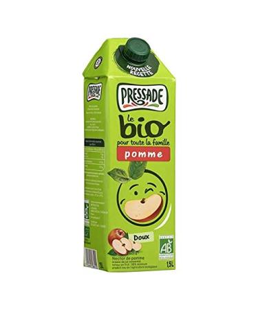 PRESSADE - Organic Apple Nectar 1.5 L - ( Lot Of 4 )