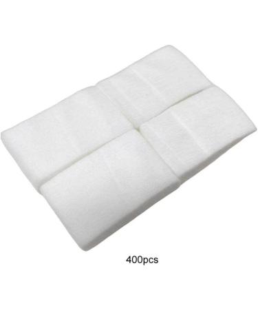 kawehiop 400 Pieces Nail Polish Pad Fingernail Art Gel Tips Cleaning Tool Napkin - Buy Online on GoSupps.com
