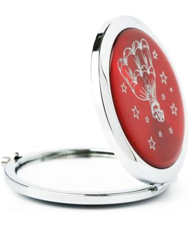 12 Pcs Quinceanera Compact Mirror Recuerdos de Sweet 15 Princess Birthday Shower Party Favo (Red) - Buy Online on GoSupps.com